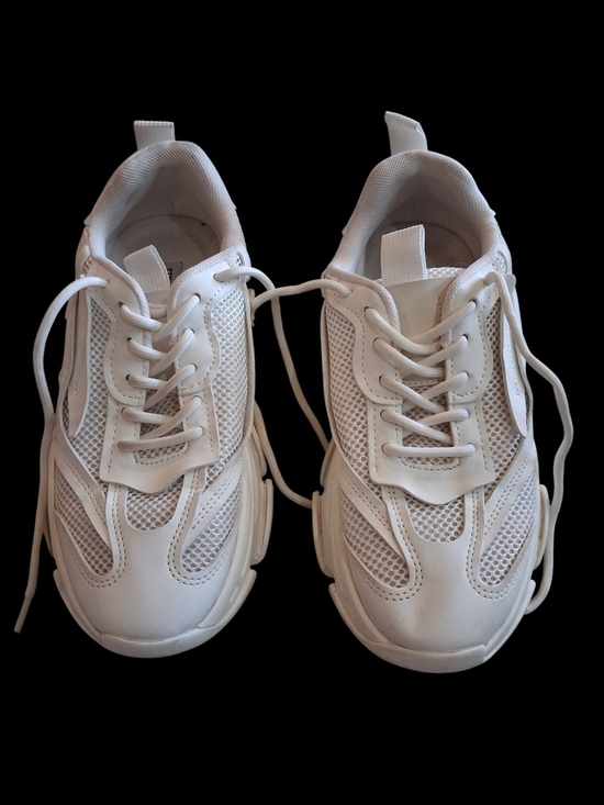 Steve Madden Shoes - Steve Madden White Chunky Mesh Athletic Sneakers
